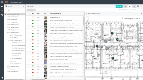 Web client mydocma MM for defect management