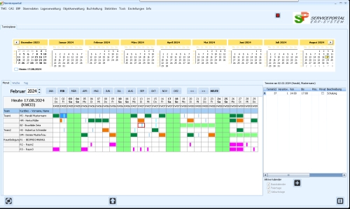Termin-/ und Ressourcenplaner