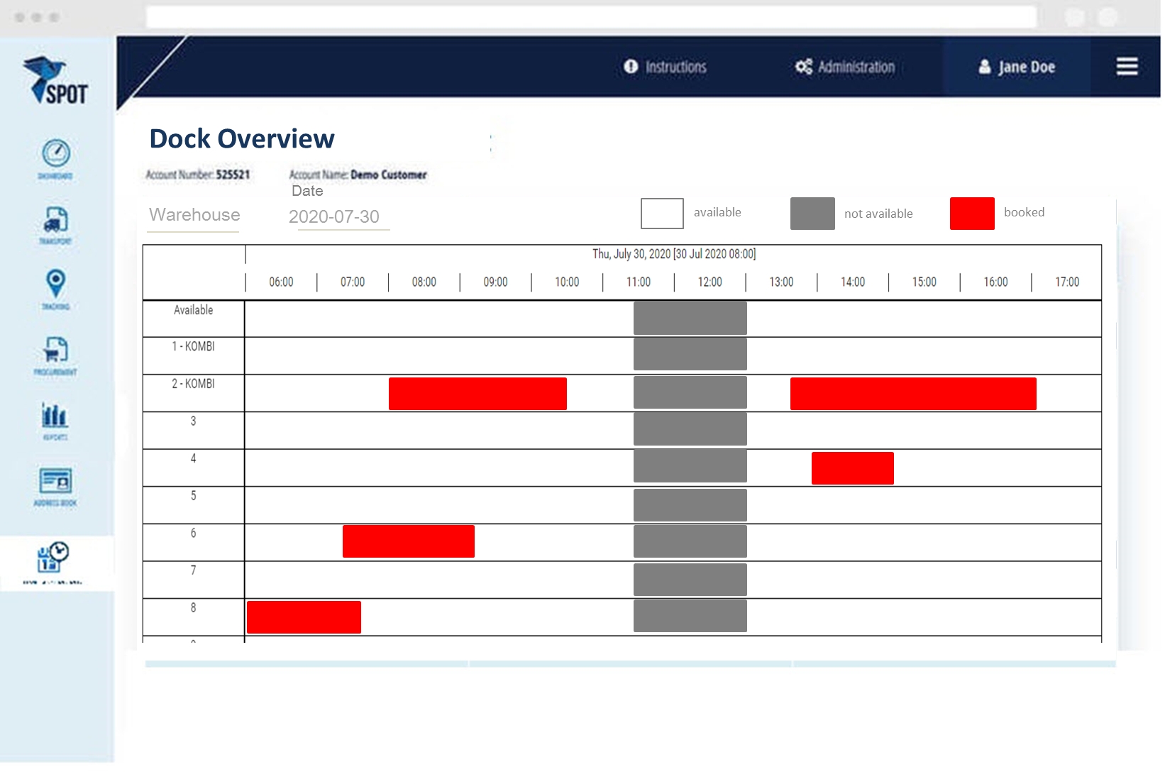 Time Slot Management