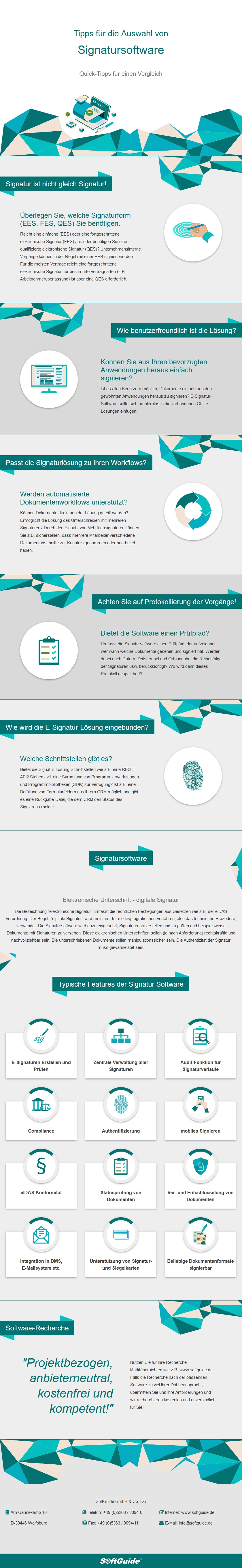 Download Infografik - Tipps Für Die Auswahl Von Signatursoftware